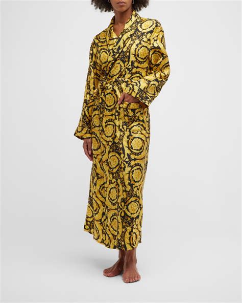 versace silk robe women's|neiman marcus Versace robe.